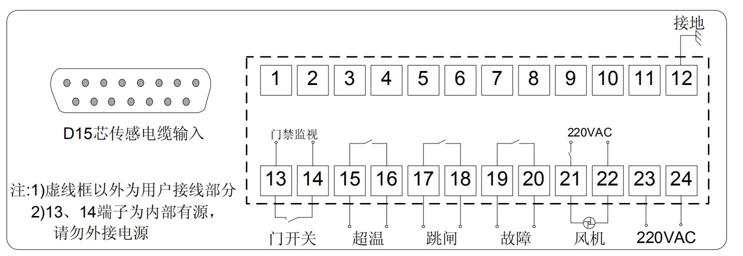 BWDK-S温控器端子接线图